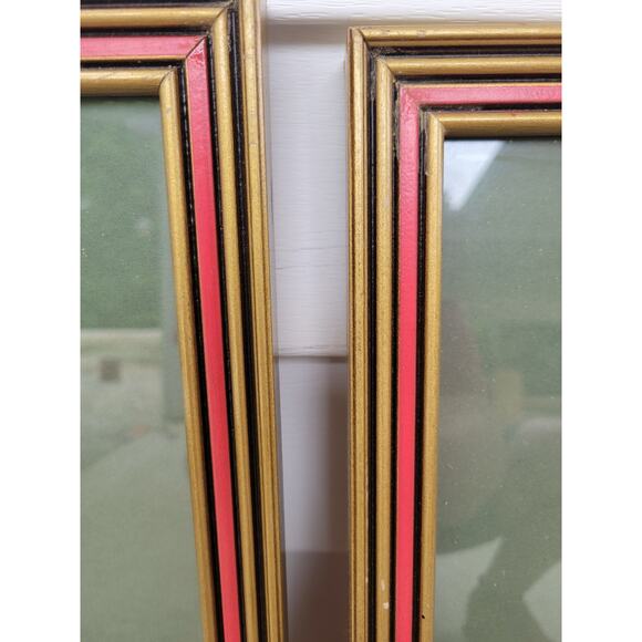 P. Nichols Golf Office Matted Framed Prints Vintage Decor Set of 2 Artwork - Picture 4 of 8